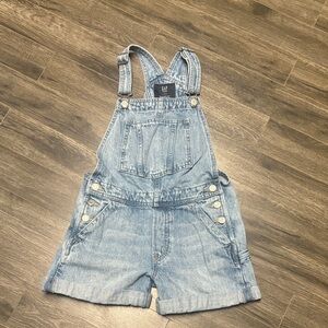 Gap girls overall shorts